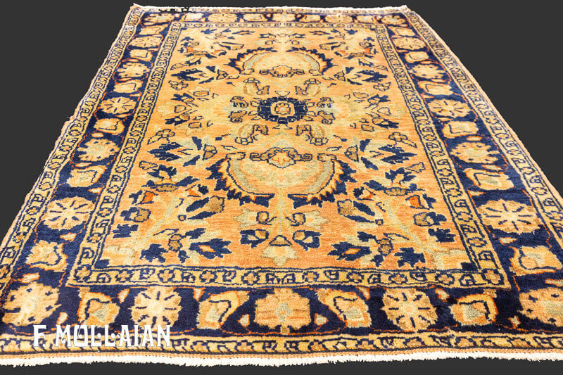 Antique Persian Saruk Small Rug n°:24375310